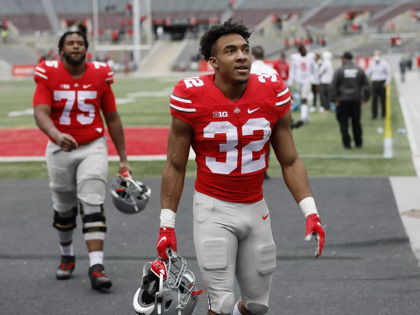 Buckeye freshman rushing record