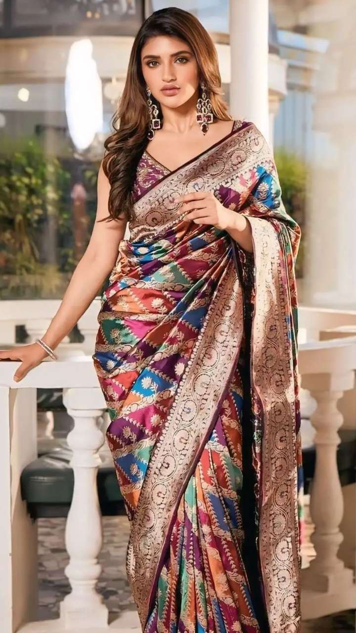 Majestic Silk Sarees By Sreeleela