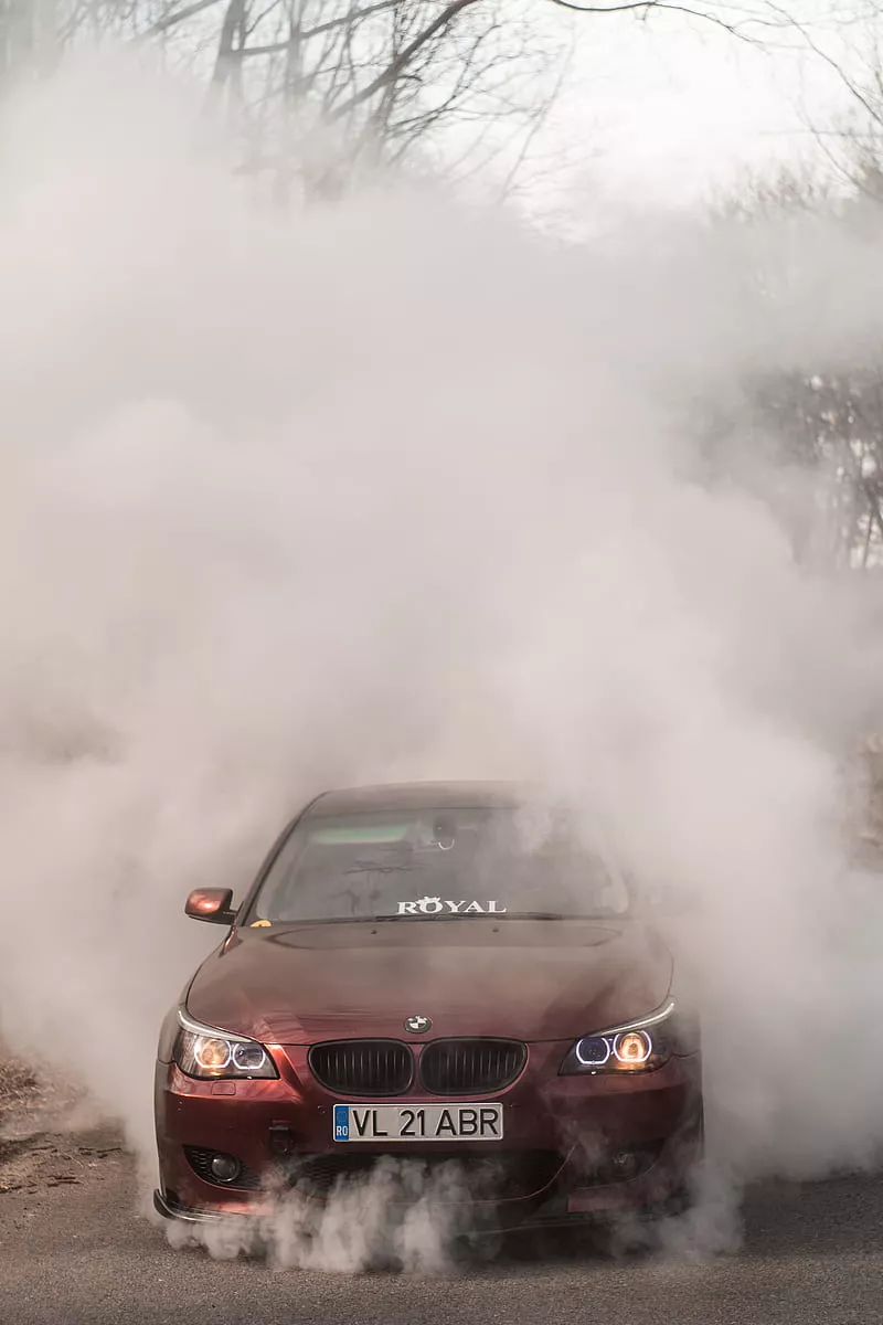 BMW M5 Look, abr, burnout, e60