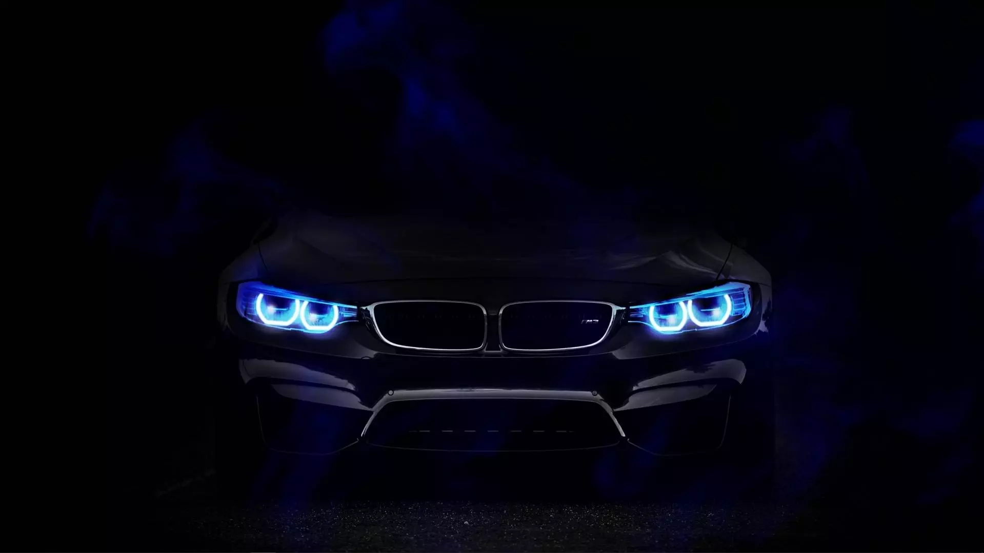 Live wallpaper BMW headlights download on VSThemes.org