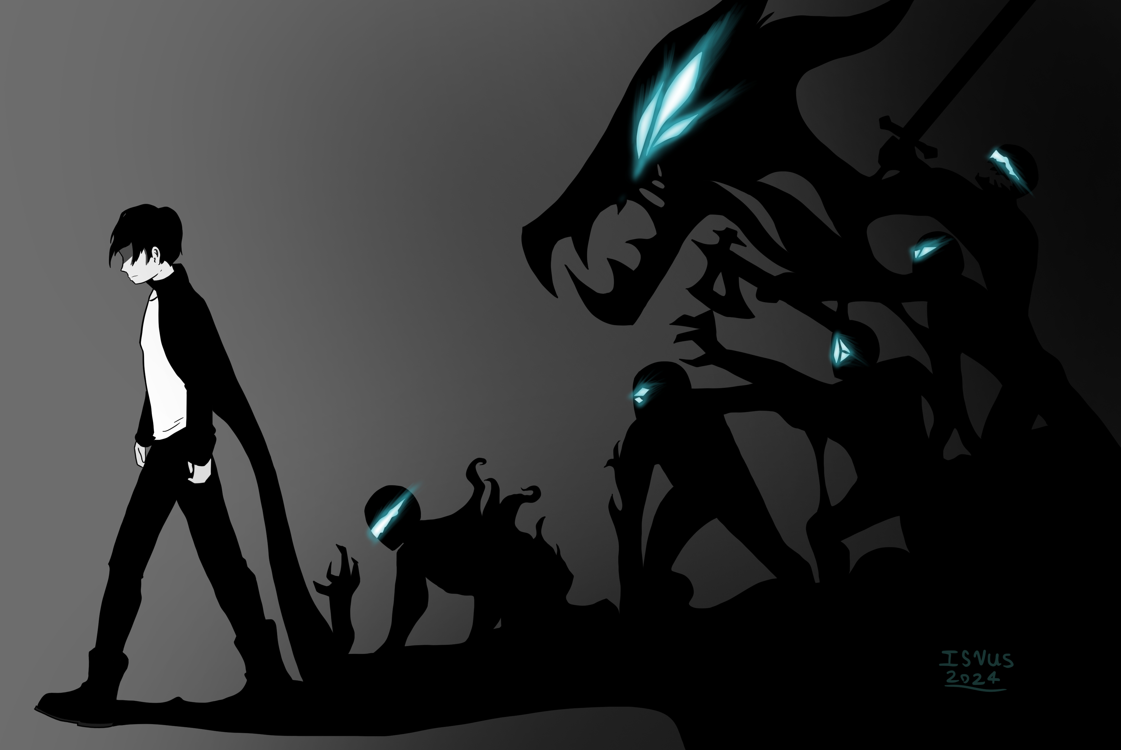 Sung Jin Woo By Isvus On Newgrounds