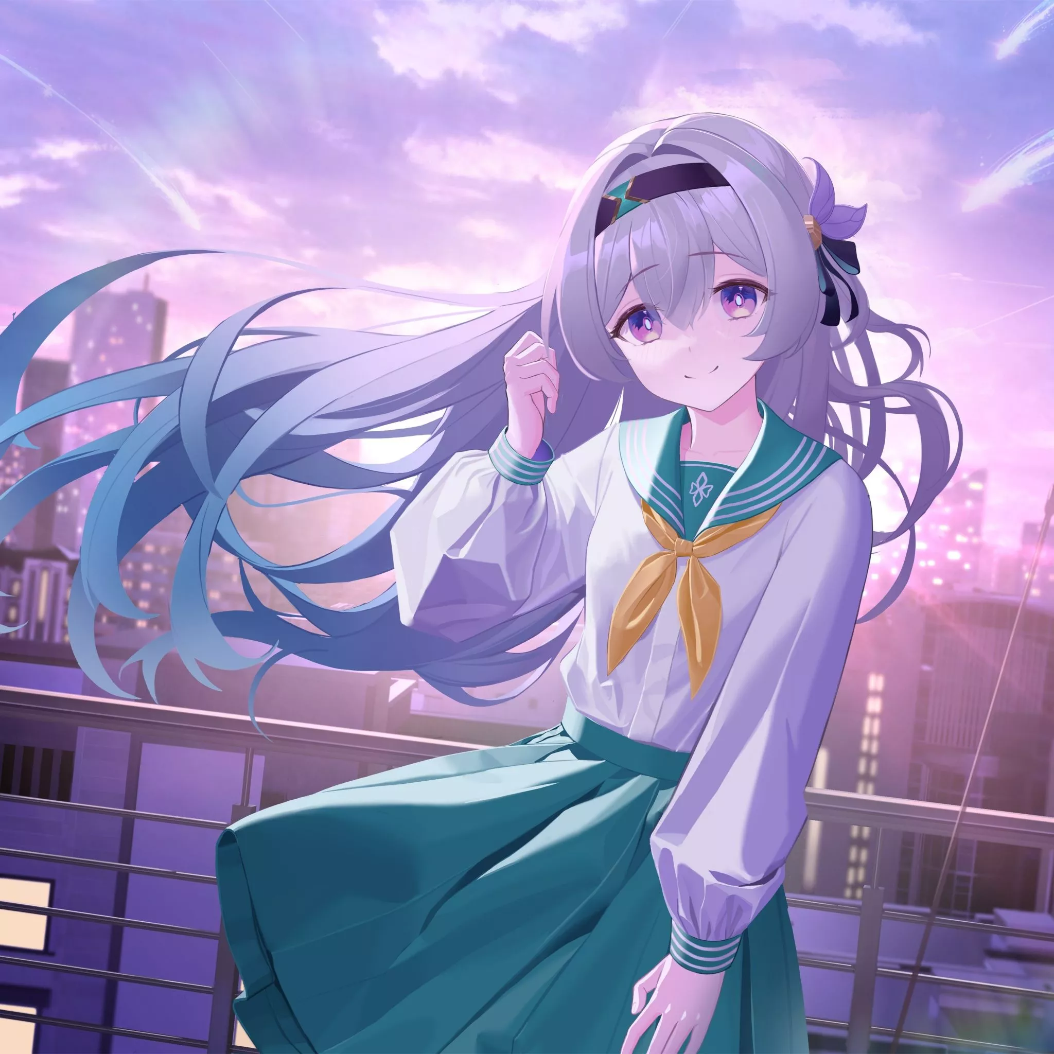 Wallpaper 4K, Anime girl, 8K, 5K