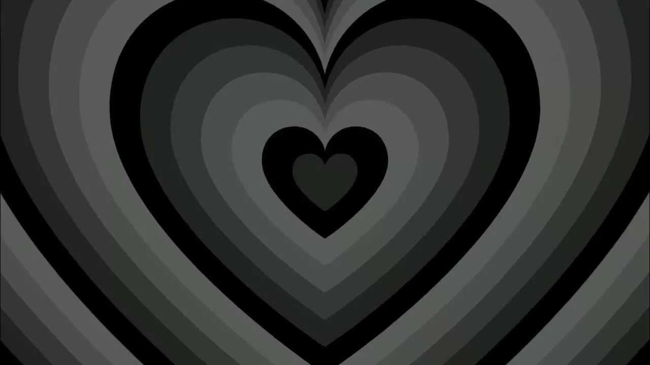 Black Heart Tunnel Background