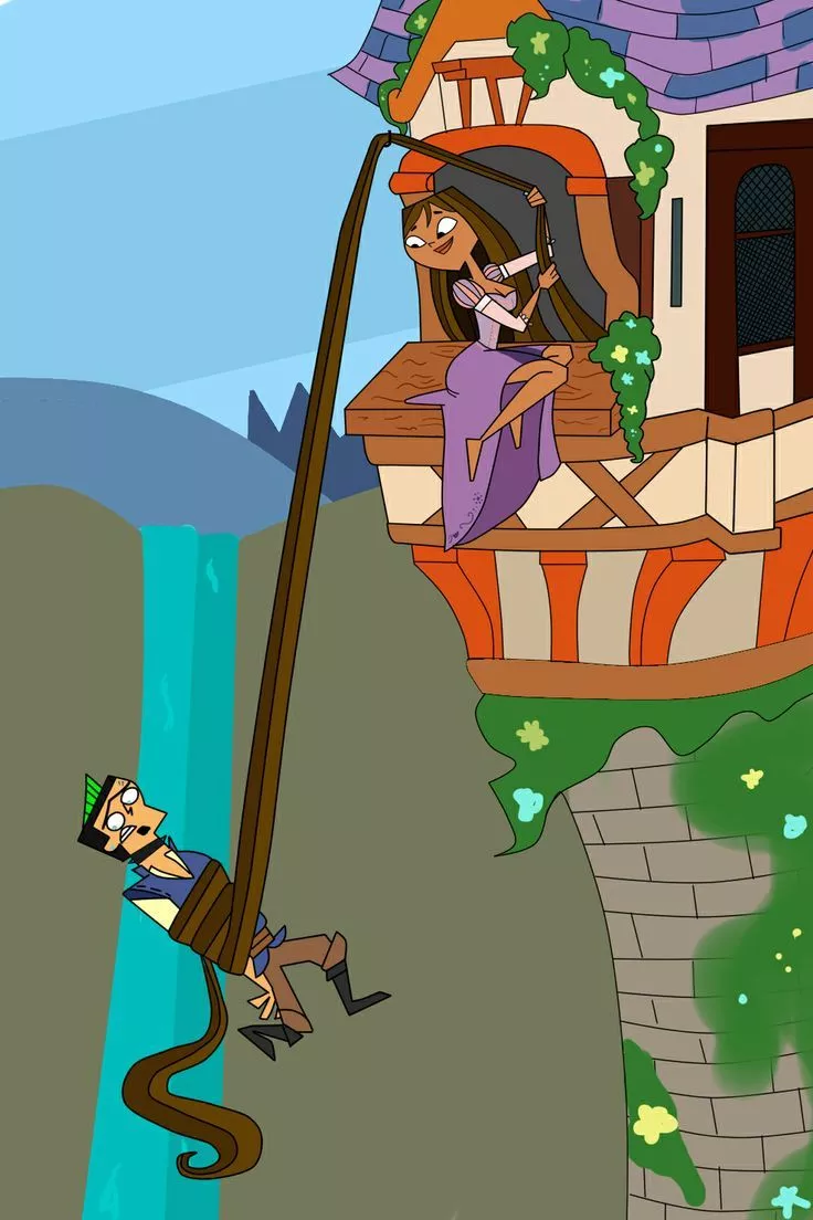 Total Drama Island. Duncan and Courtney