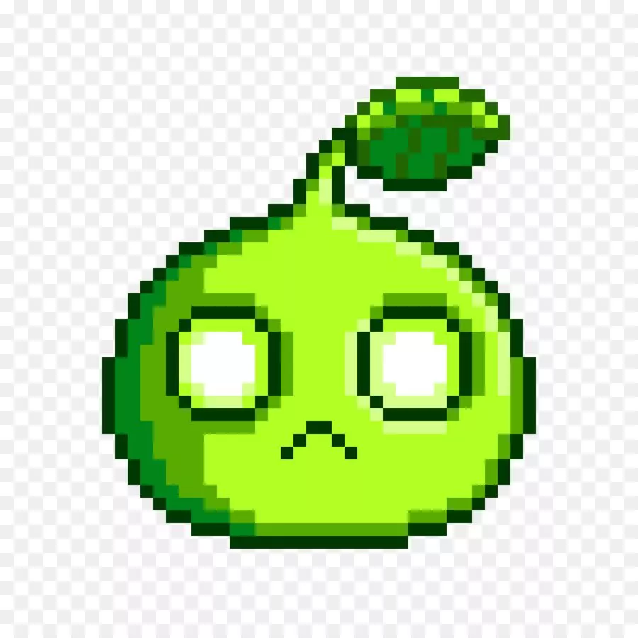 Green Blob Art Green Blob
