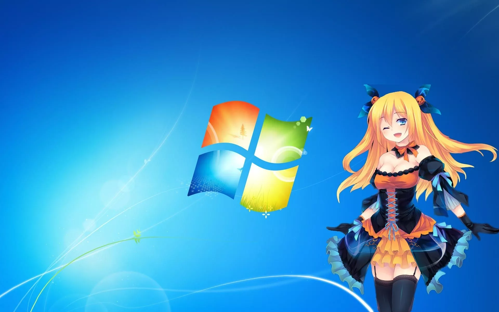 Anime Girls for Windows Wallpaper