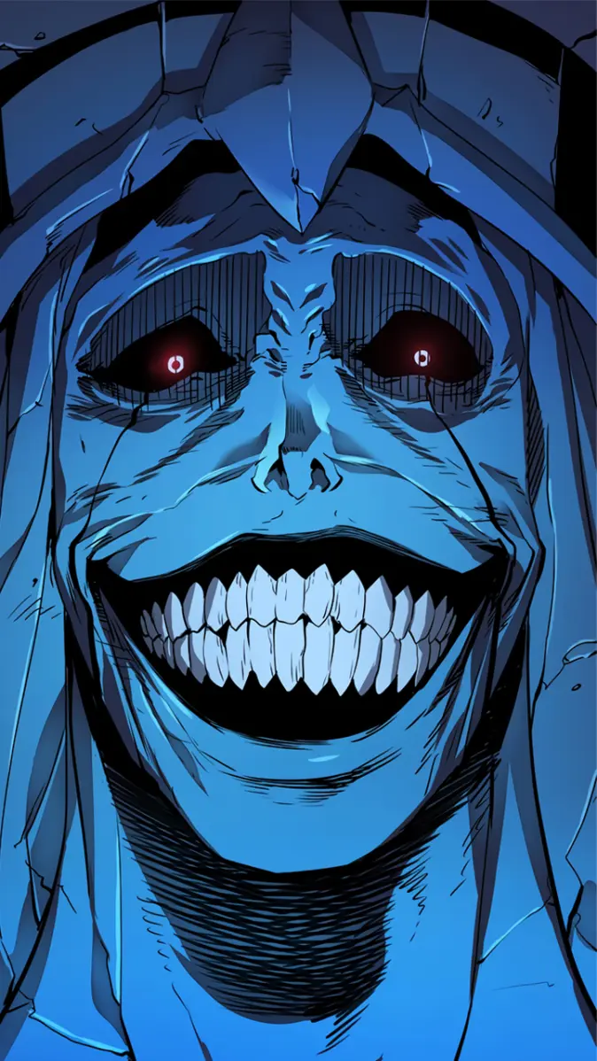 Solo leveling Statue of God wallpaper