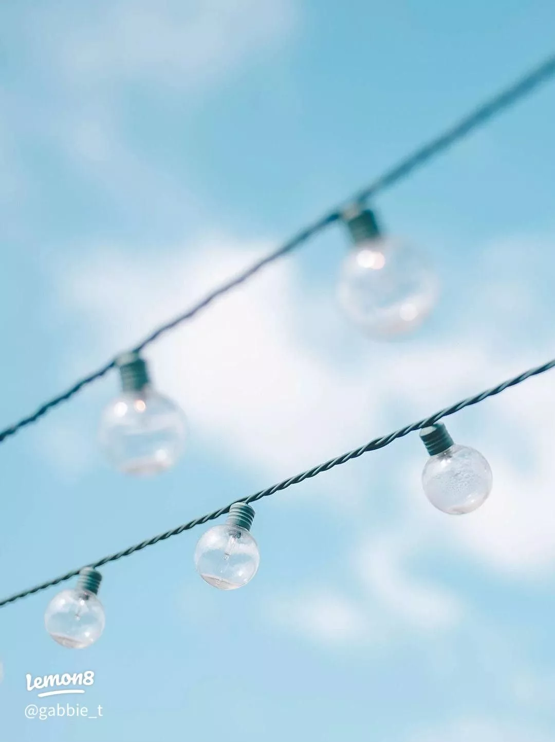 Aesthetic baby blue wallpaper