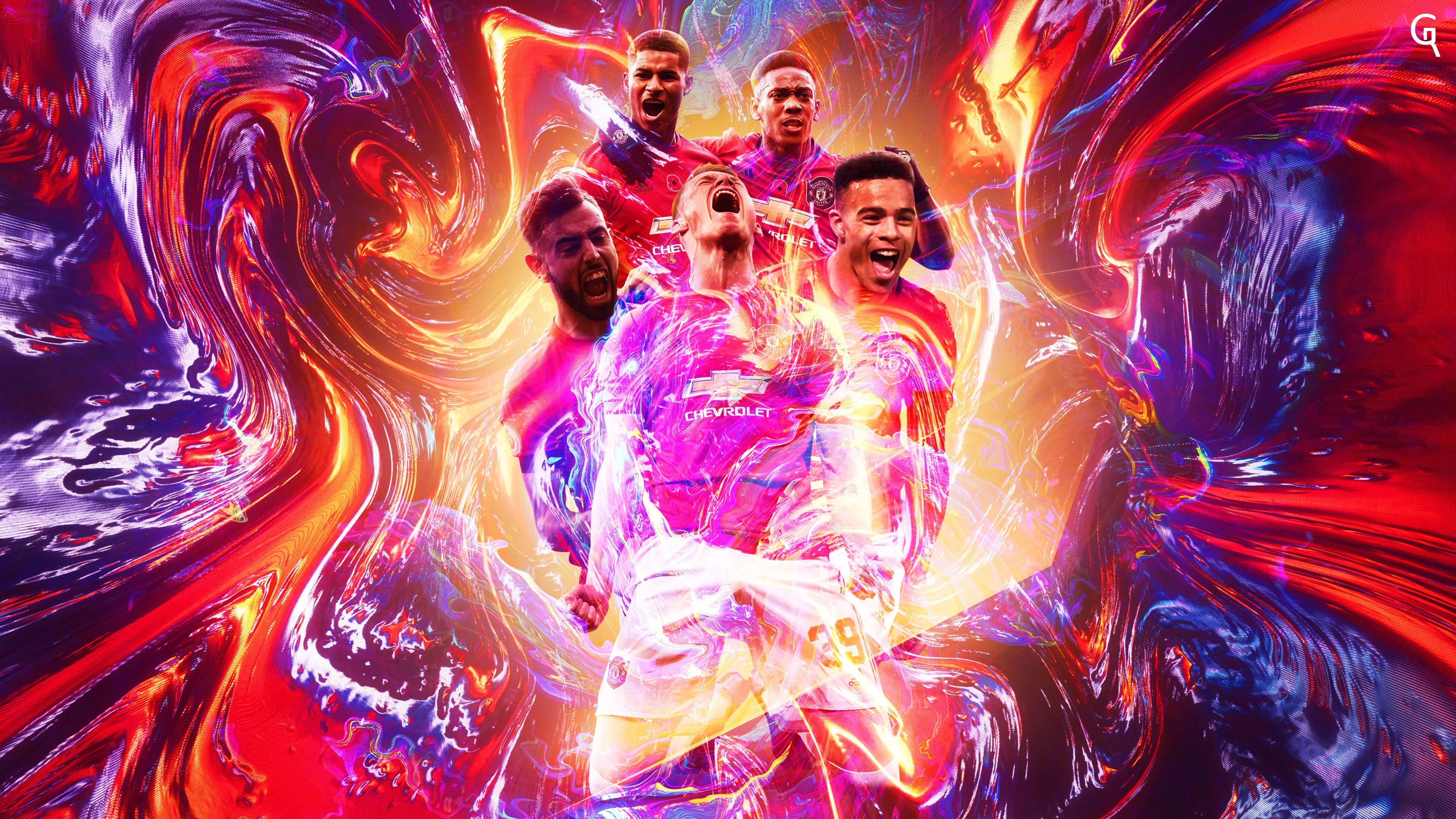 Manchester United F.C. Poster Wallpaper, HD Sports 4K Wallpaper, Image and Background