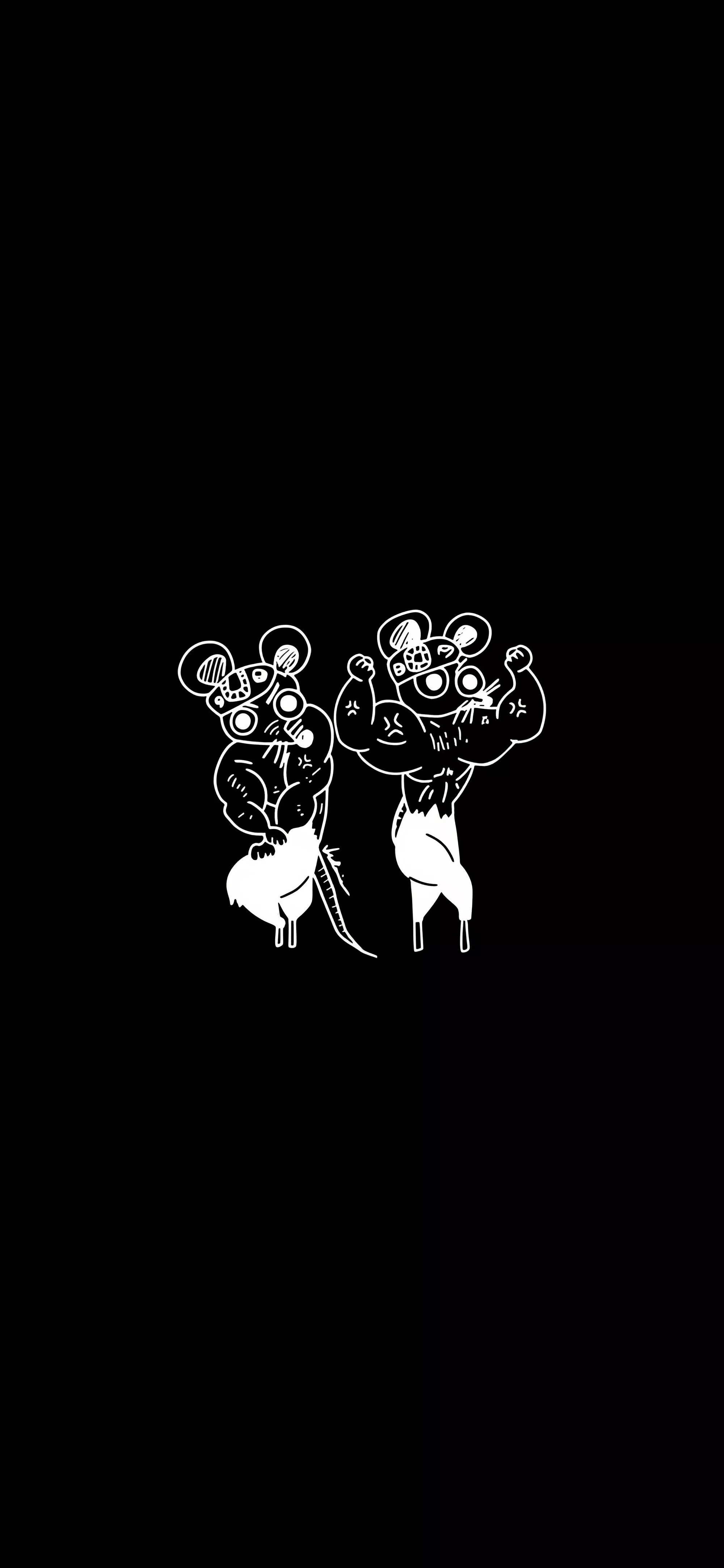 Demon Slayer Ninju Muscle Mice Black