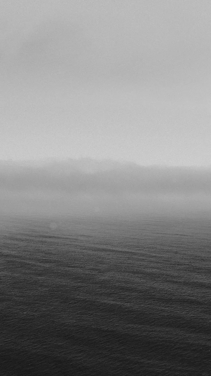 Sea Wave Dark Nature iPhone 8 Wallpaper