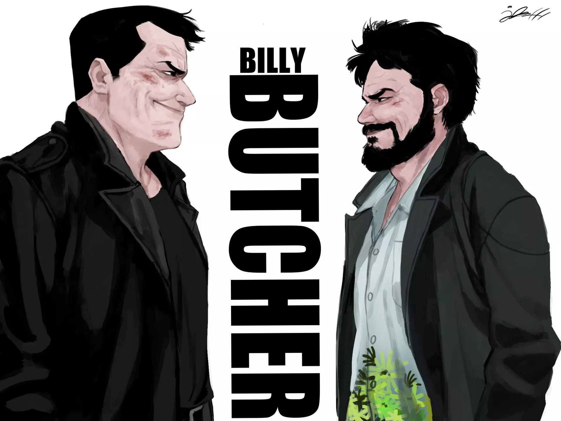 BOYS. Billy Butcher. COMICS x SERIES