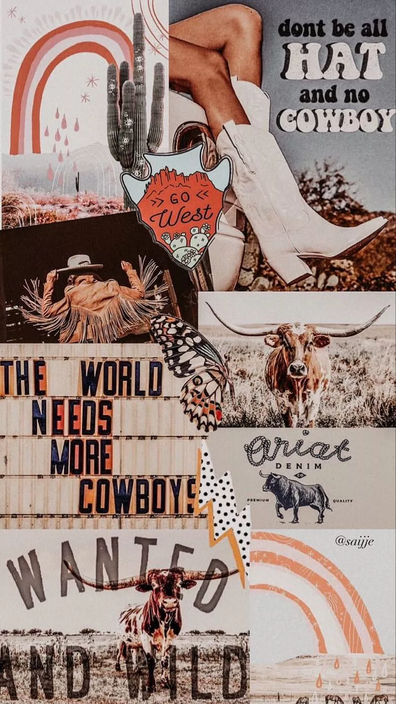 HD western asthetic wallpaper