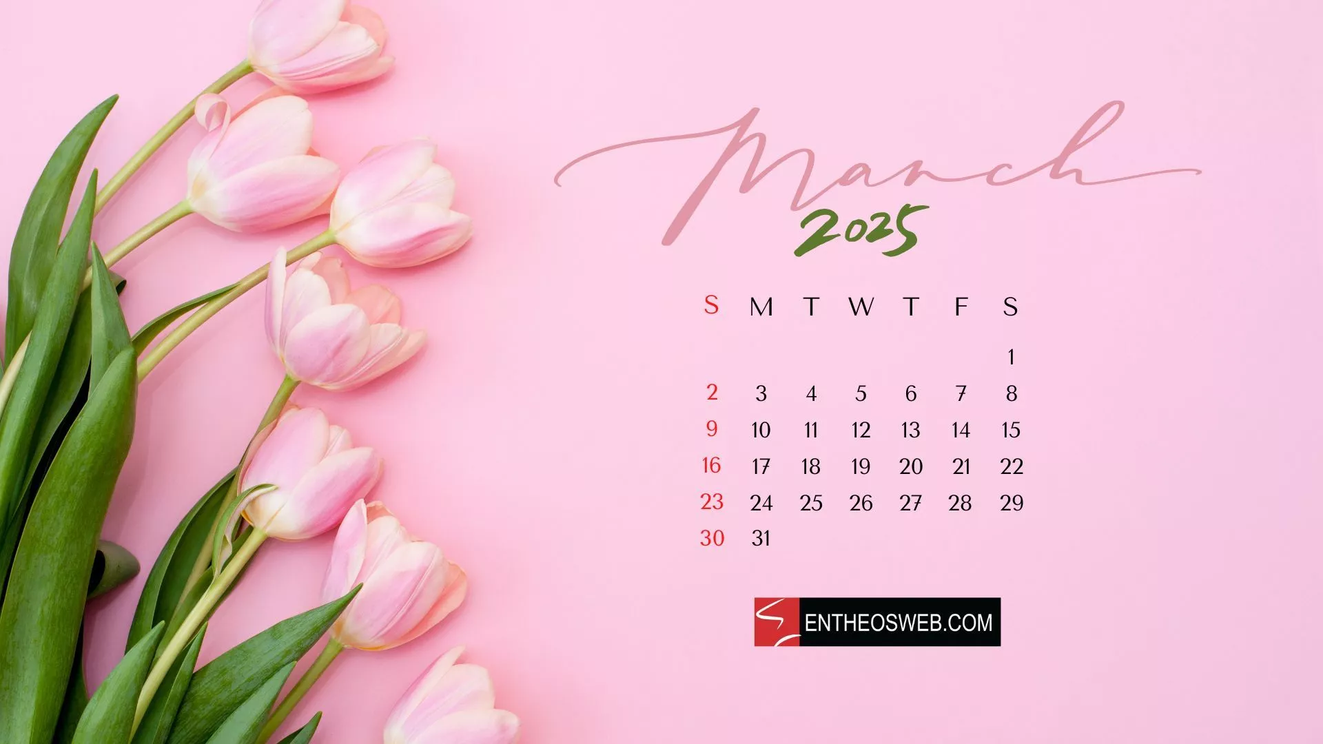 March 2025 Desktop Wallpaper