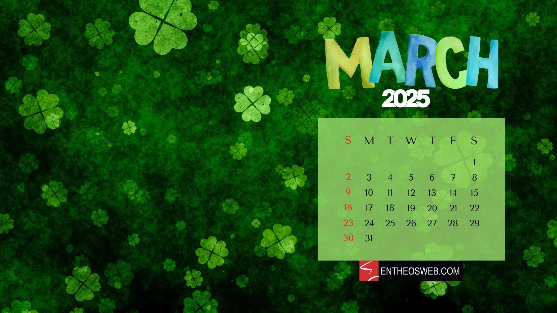 March 2025 Desktop Wallpaper