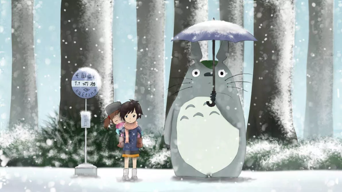 Ghibli Winter Wallpaper Free