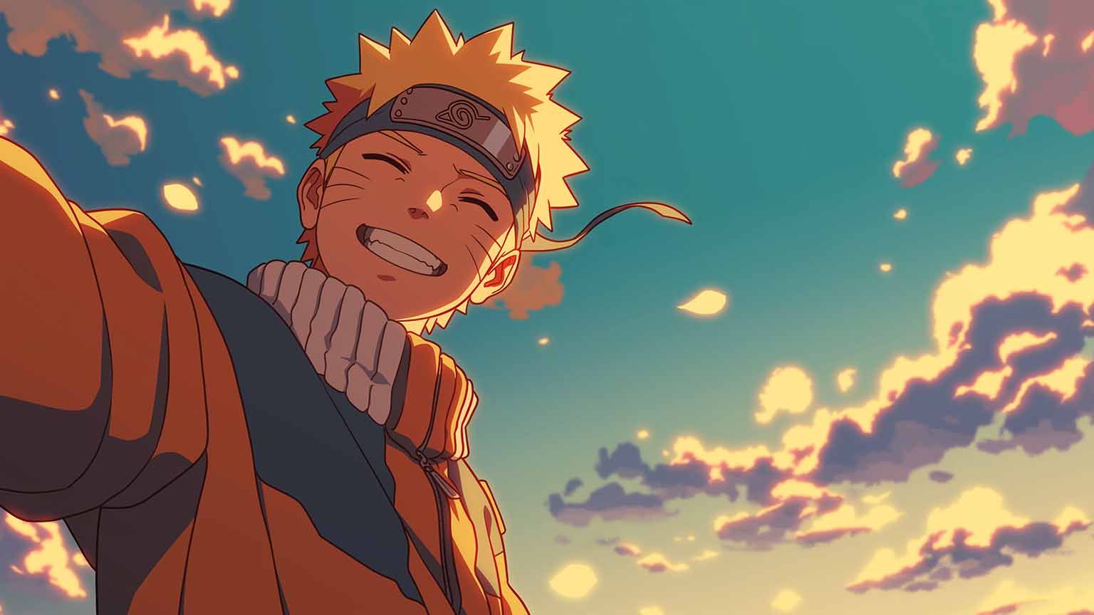 Naruto Uzumaki Sunny Day Desktop