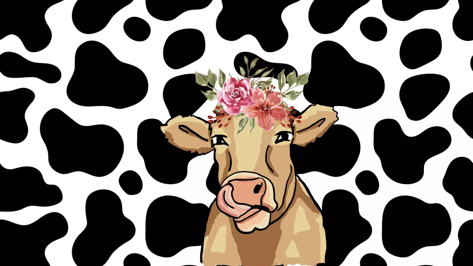 Download free Cute Cow In The Meadow