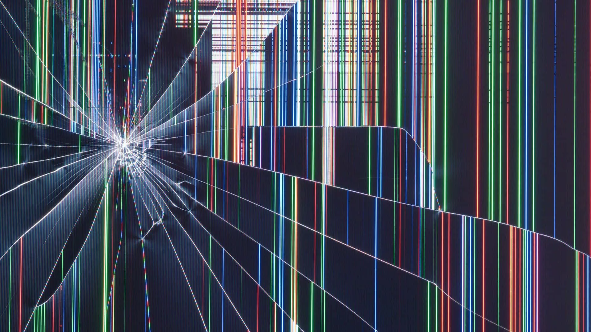 Download Digital Glitch Art Broken