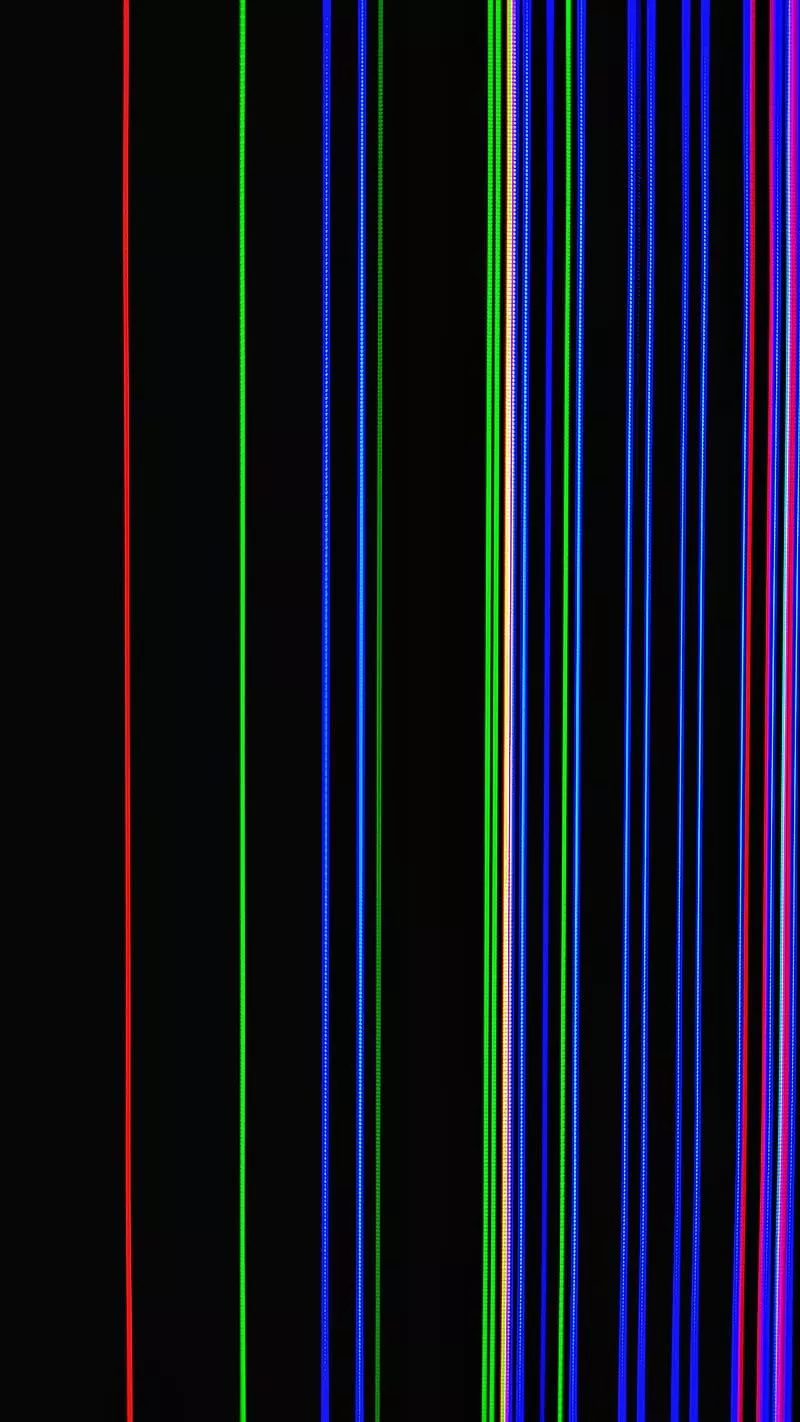 Screen Impact , Black, Crack