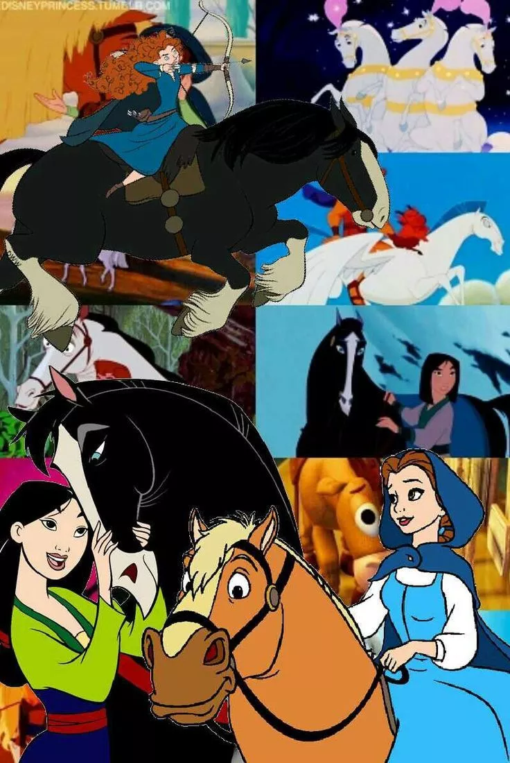 Disney horses background