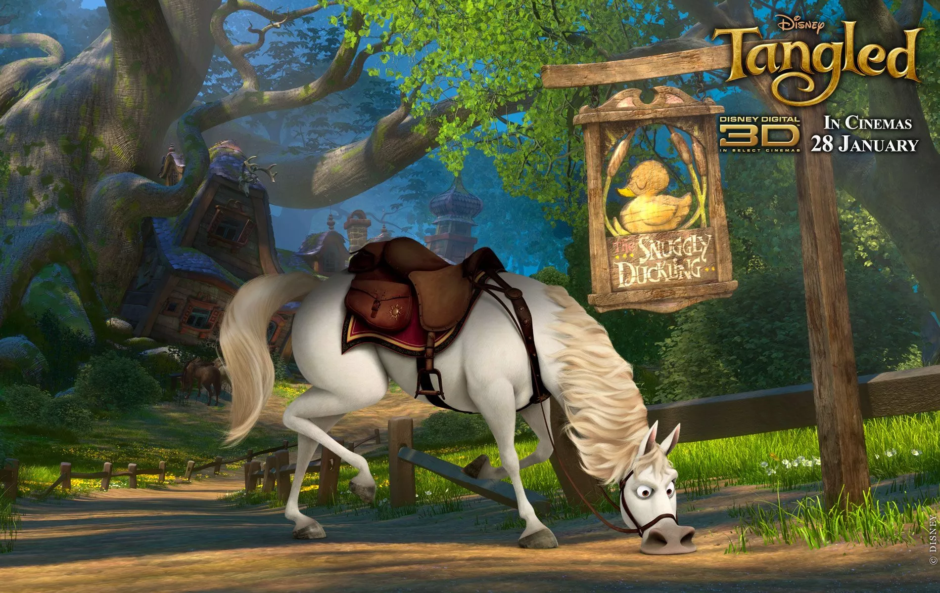 Tangled Movie Desktop Wallpaper