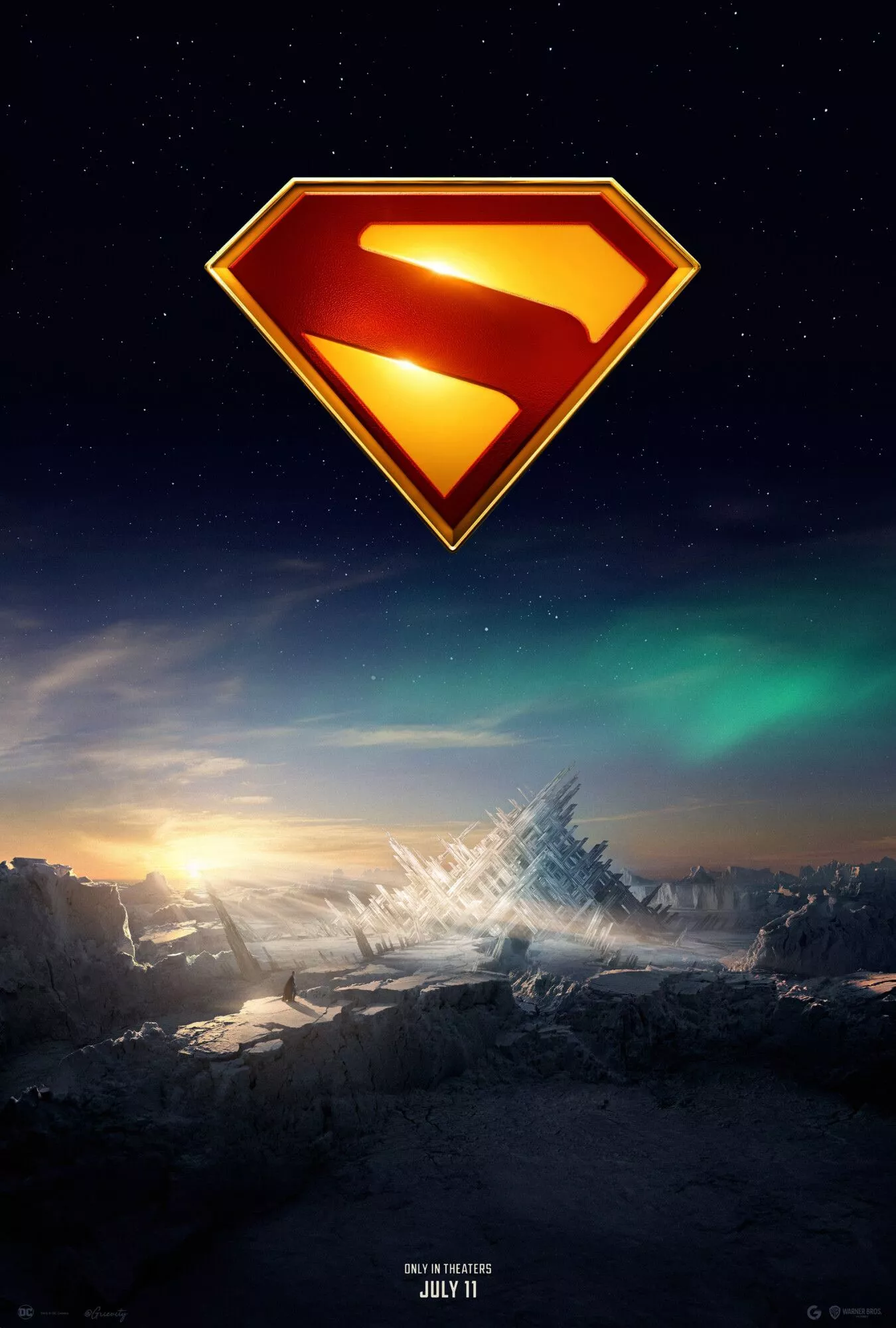 SUPERMAN 2025. Poster By Grievity