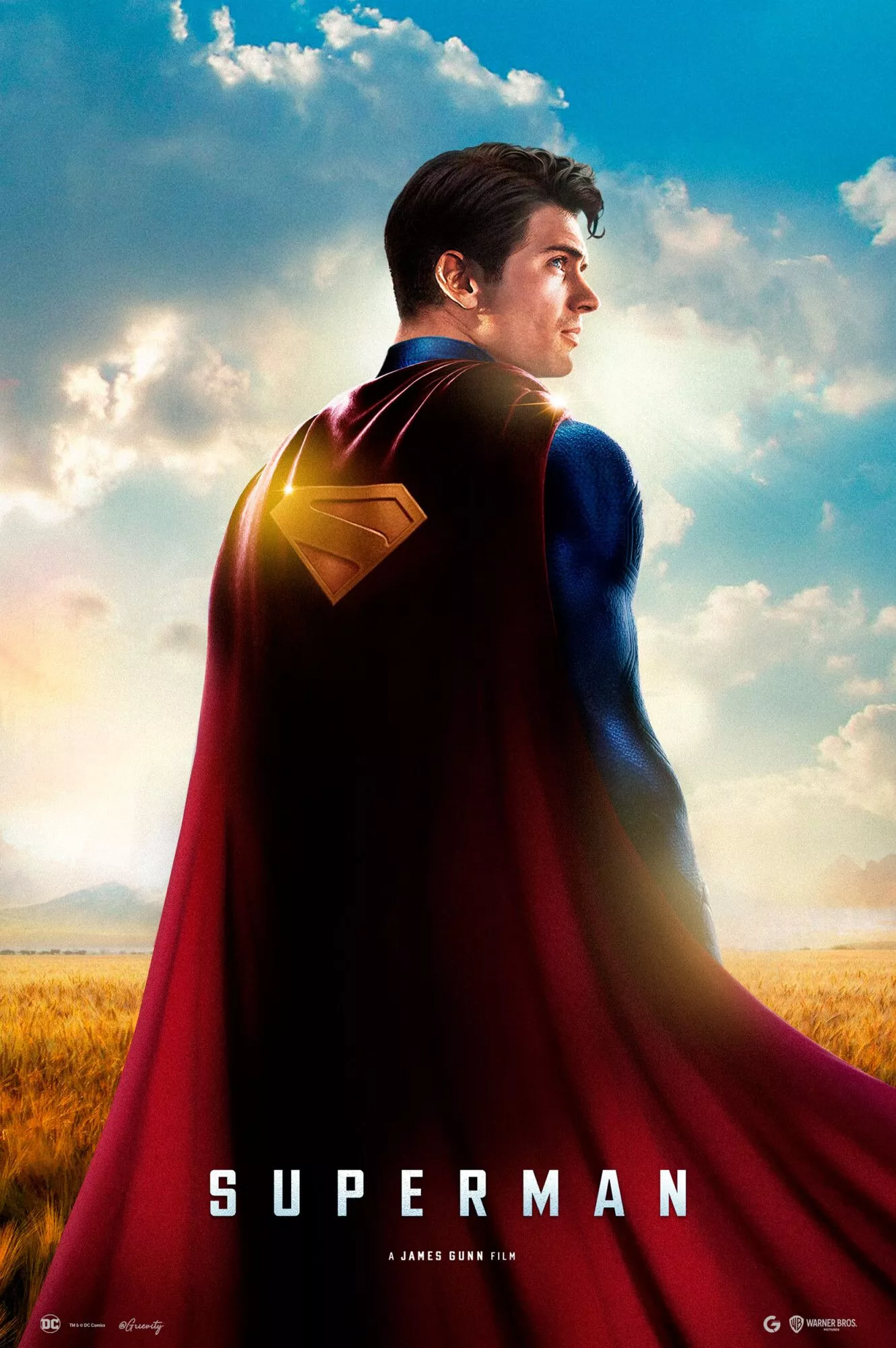 SUPERMAN 2025. Poster By Grievity