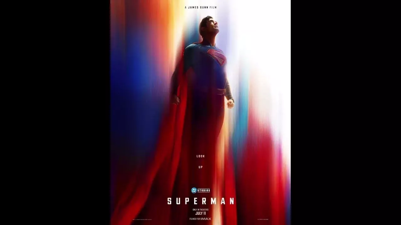 Look up! The first poster for James