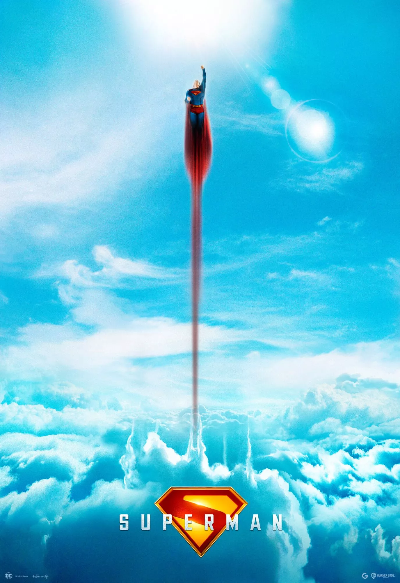 SUPERMAN 2025. Poster By Grievity