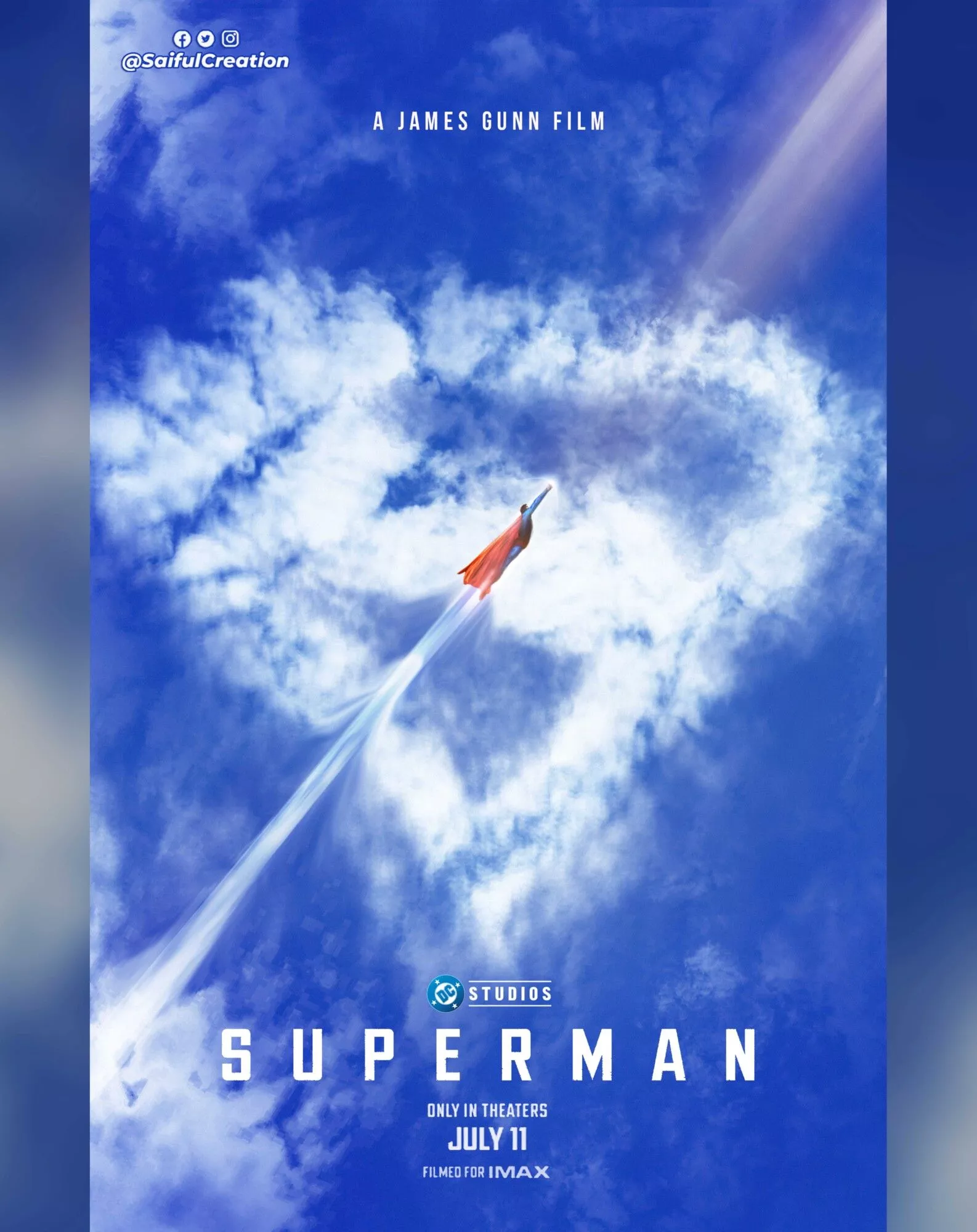 Superman. Poster By Saiful Creation