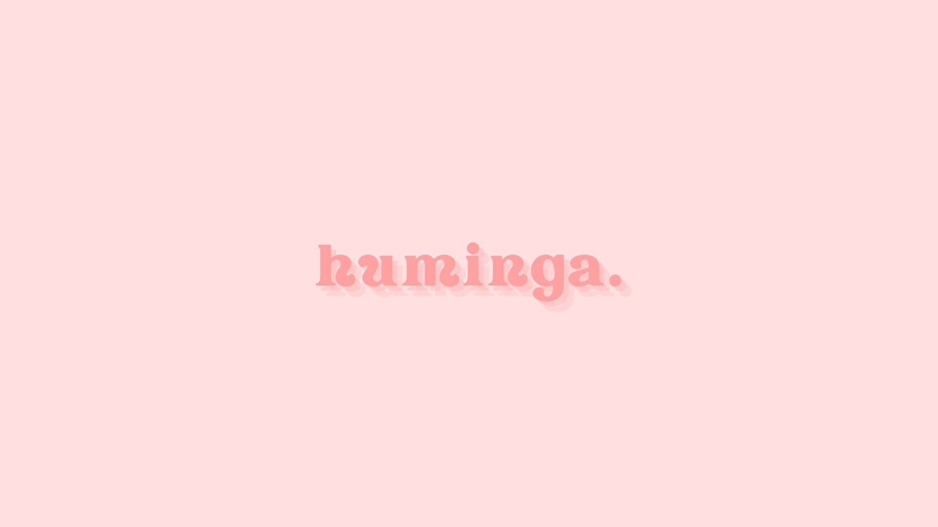 Minimalistic Pink. Quote Wallpaper. Filipino's Ko Fi Shop