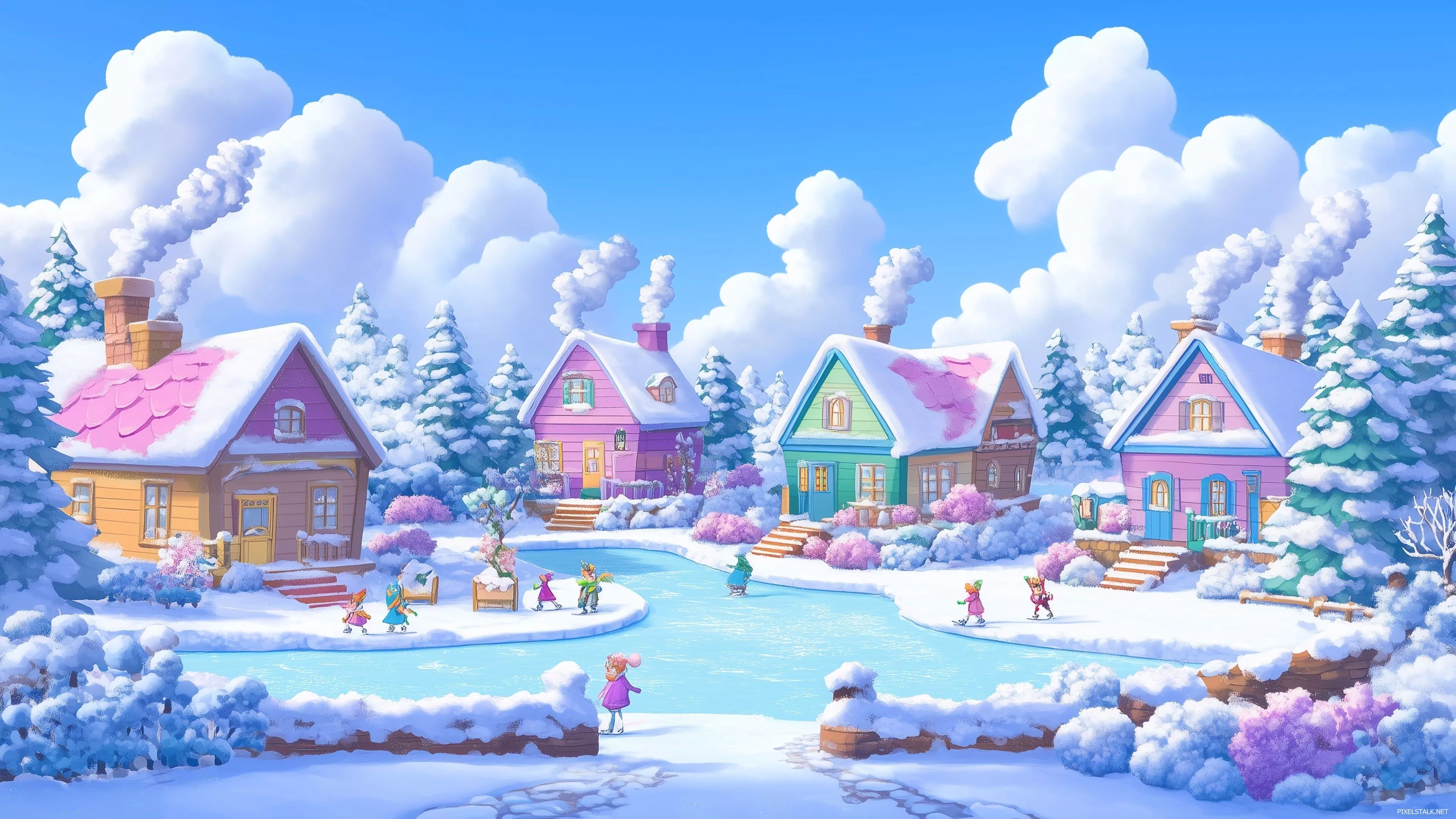 Cute Winter Desktop Wallpaper Free