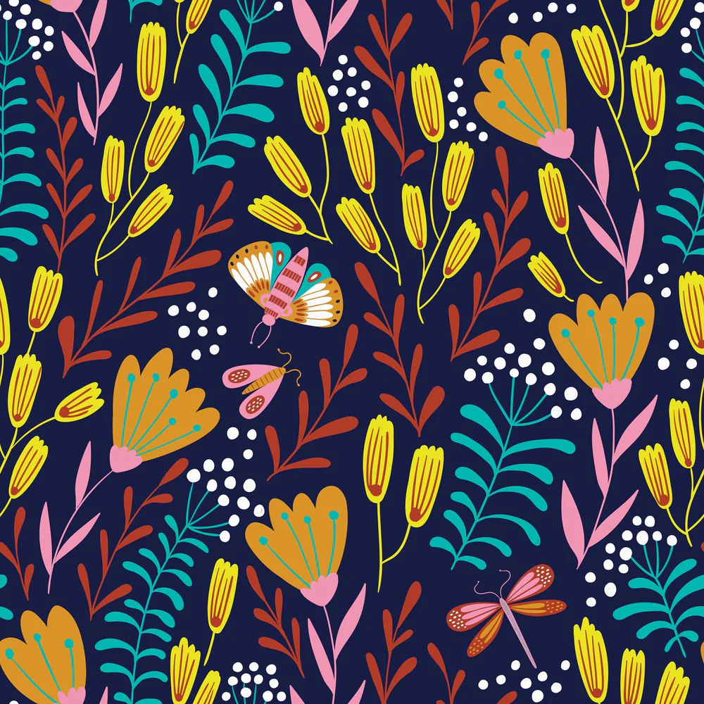 Sample of Garden of Eden Wallpaper