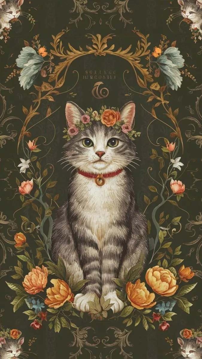 Cute and Classy Cat Wallpaper Aesthetic