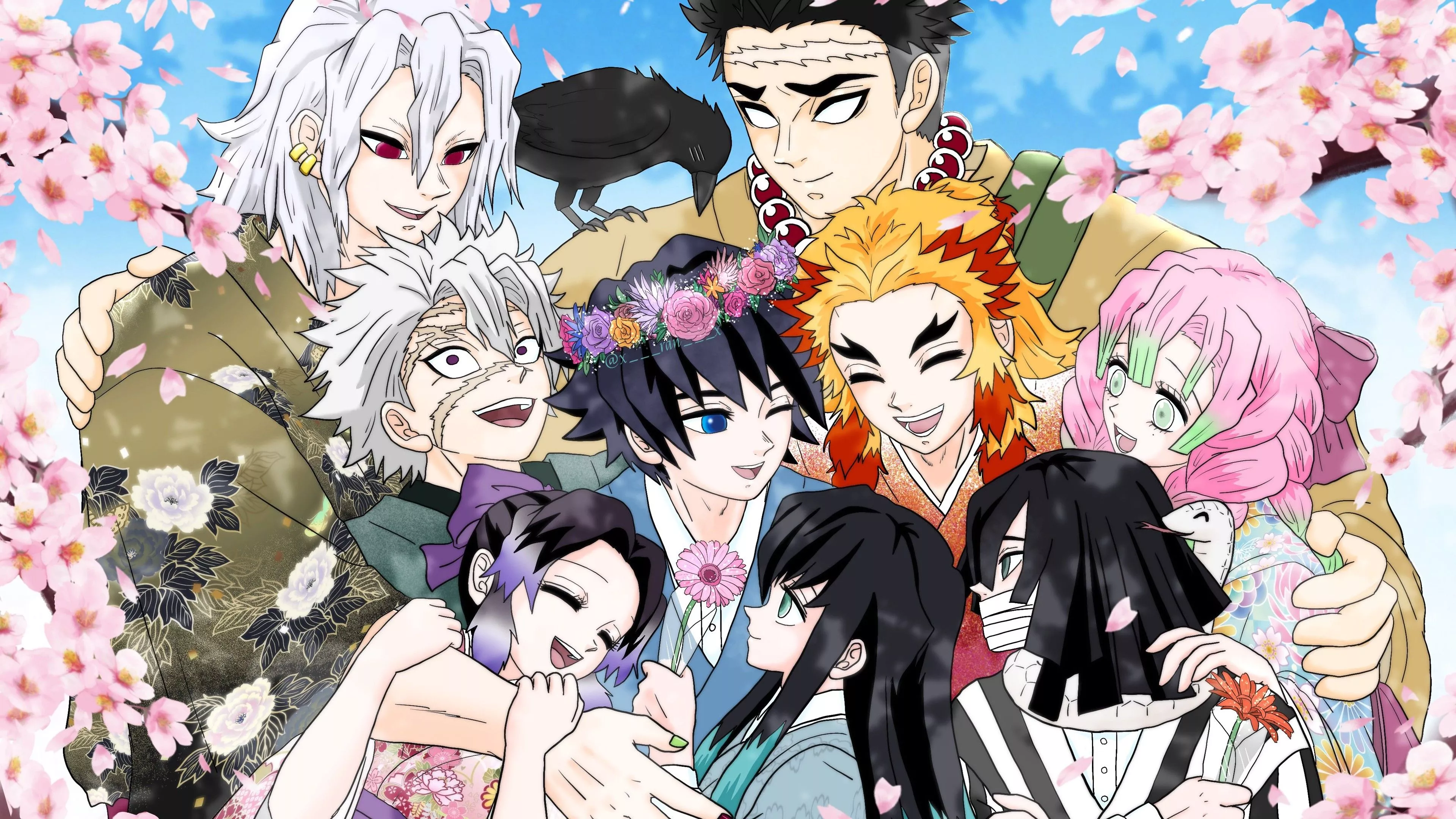 Giyuu Tomioka Gyomei Himejima Kyojuro