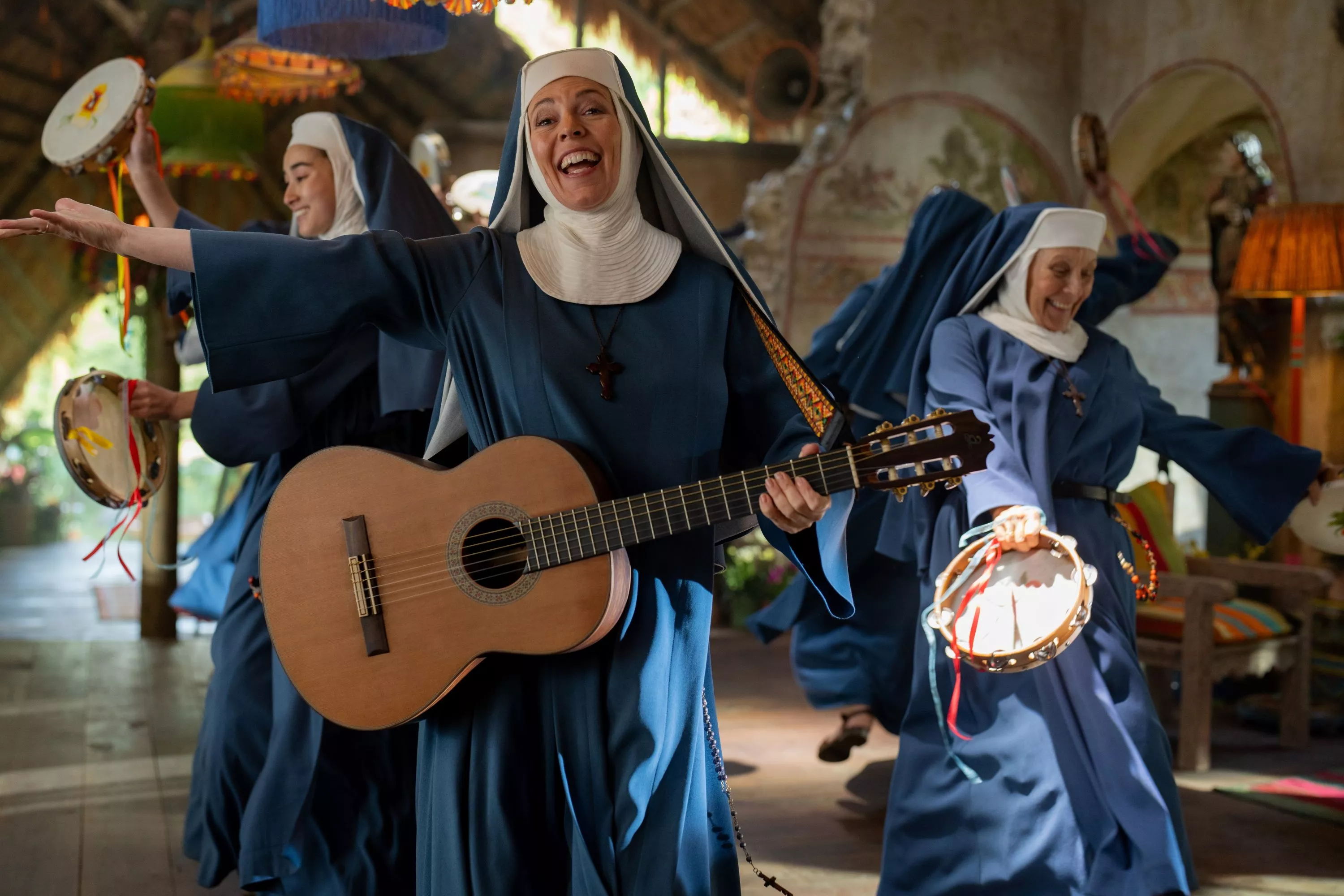 Joyful Nuns in Paddington in Peru