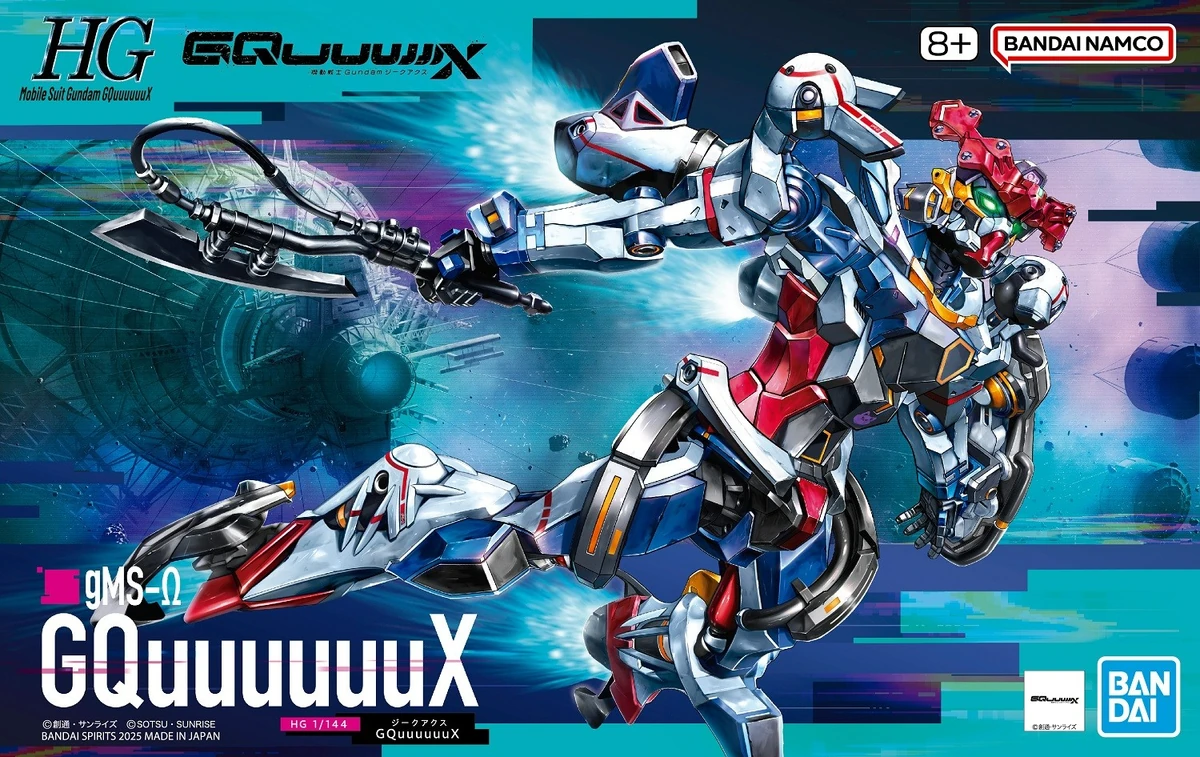 Mobile Suit Gundam GQuuuuuuX. Gunpla