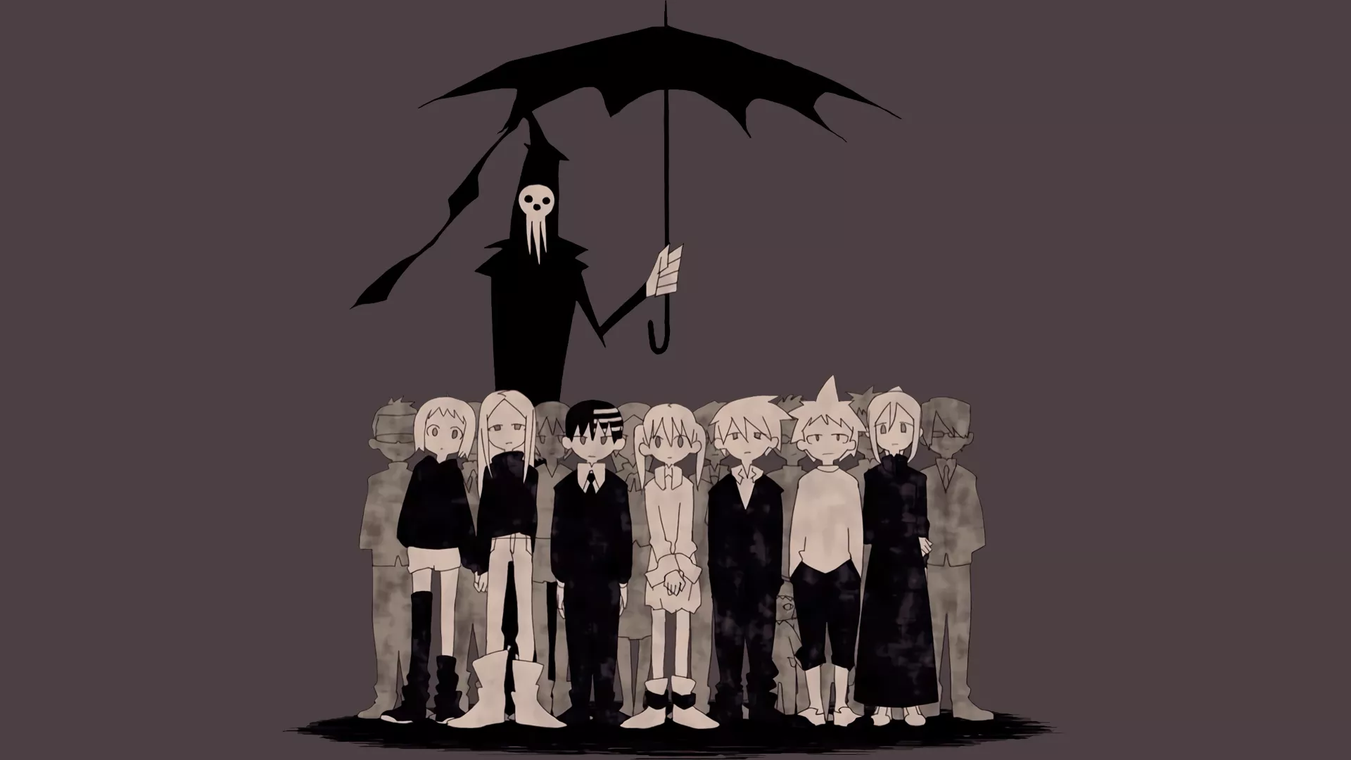 Soul Eater Characters HD Wallpaper: A