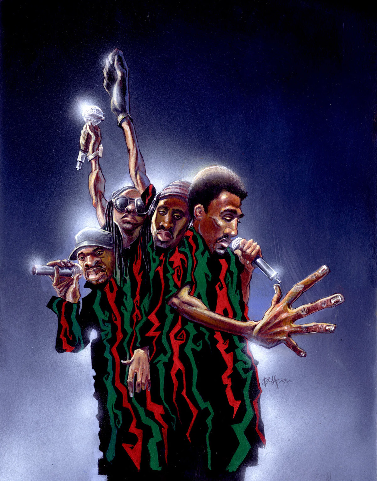 A Tribe Called Quest Art Print