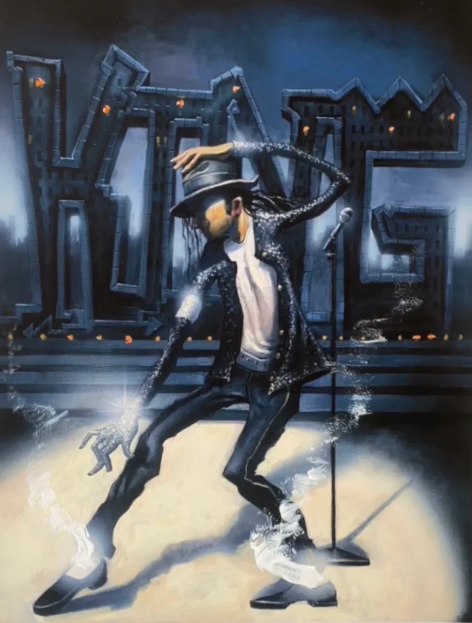 Michael Jackson fine art print. Wall