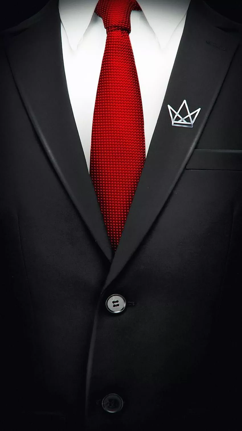 Red Tie HD phone wallpaper