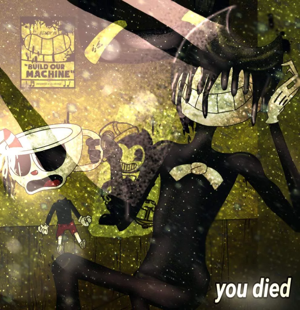 You died cuphead vs bendy