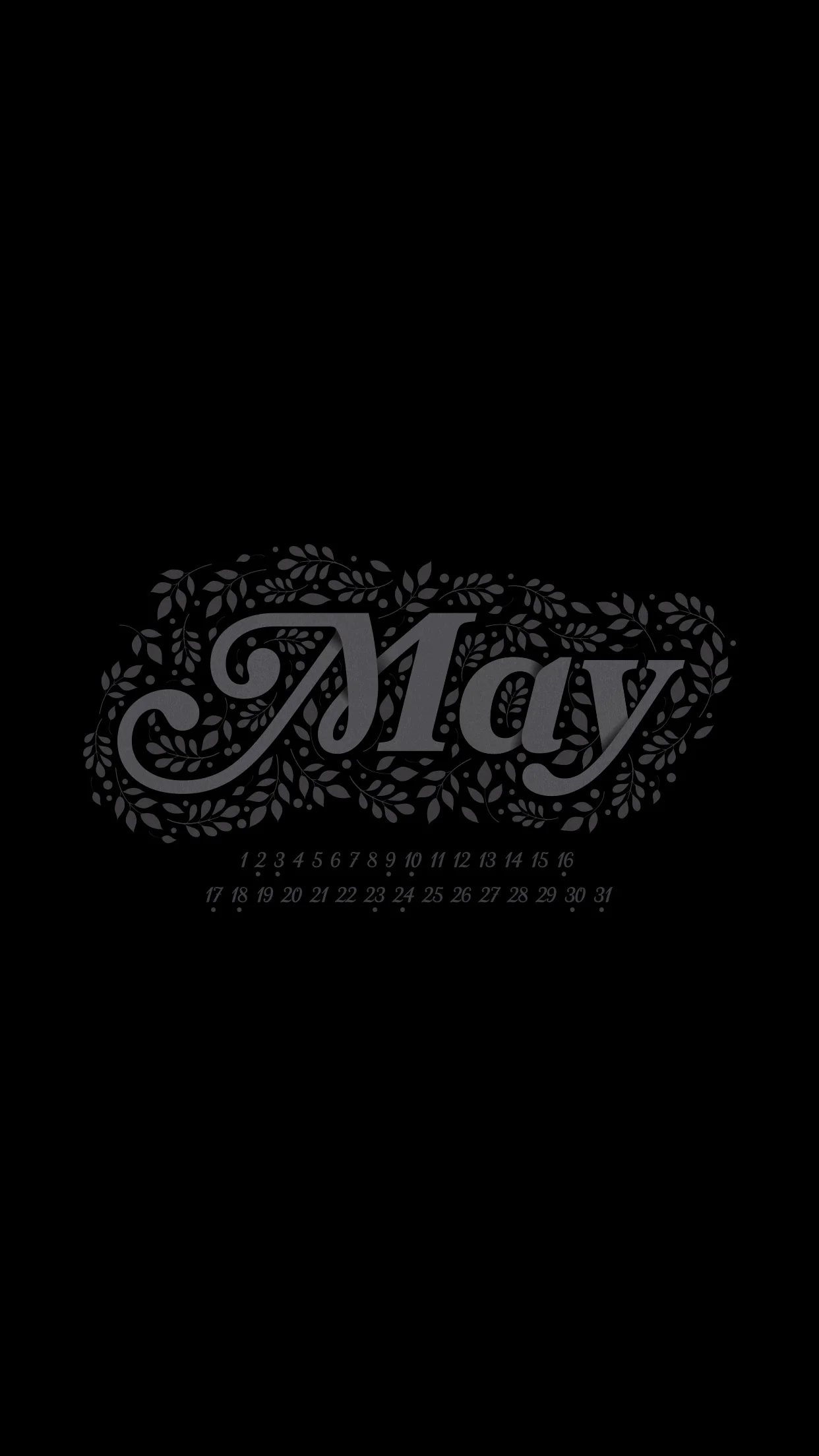 May 2015 Desktop Calendar Wallpaper