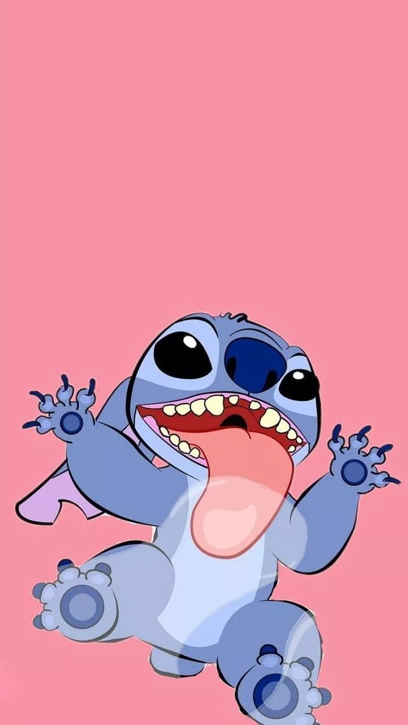 funny stitch, HD phone wallpaper