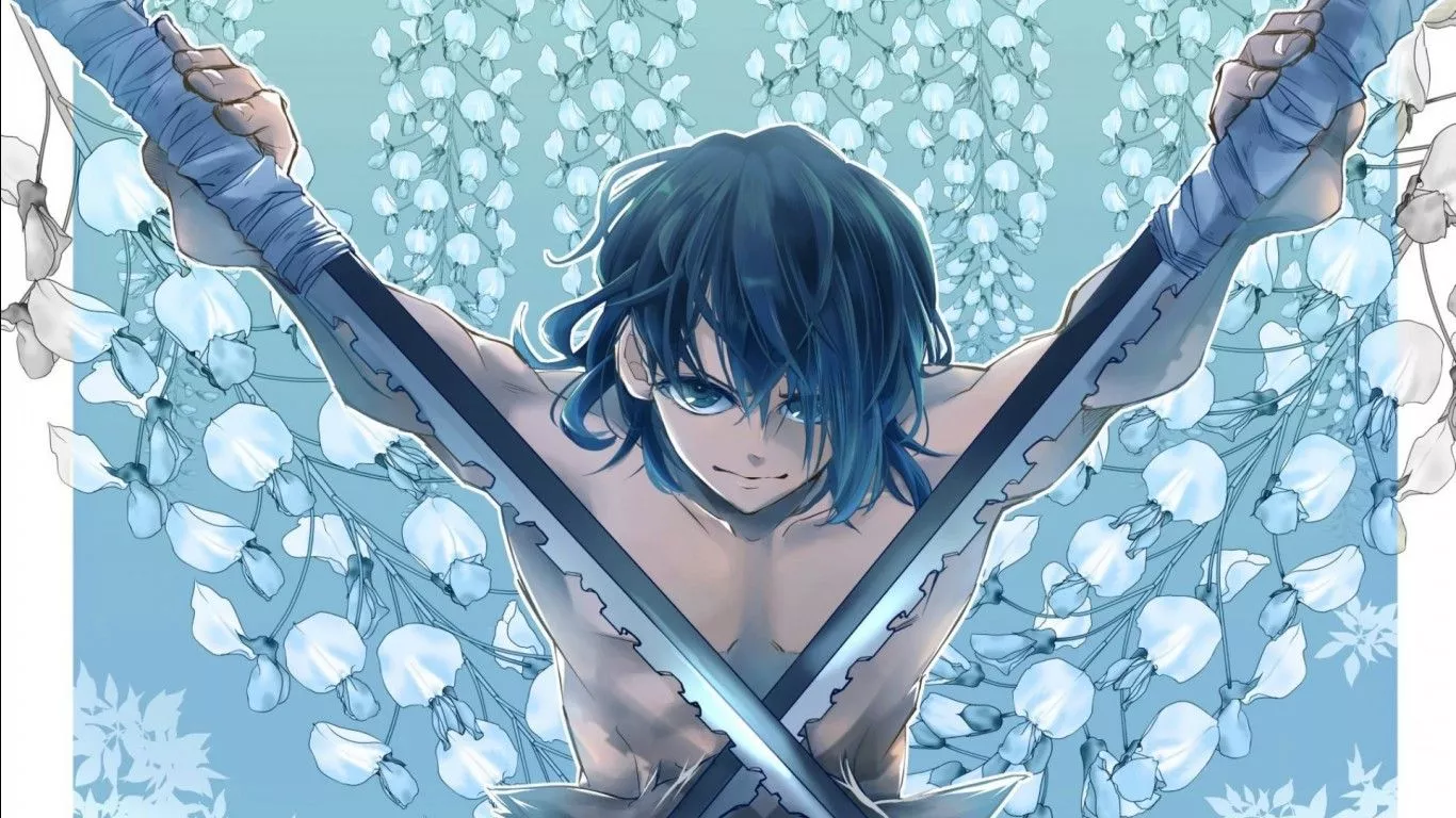 Demon Slayer Inosuke Hashibira With Two