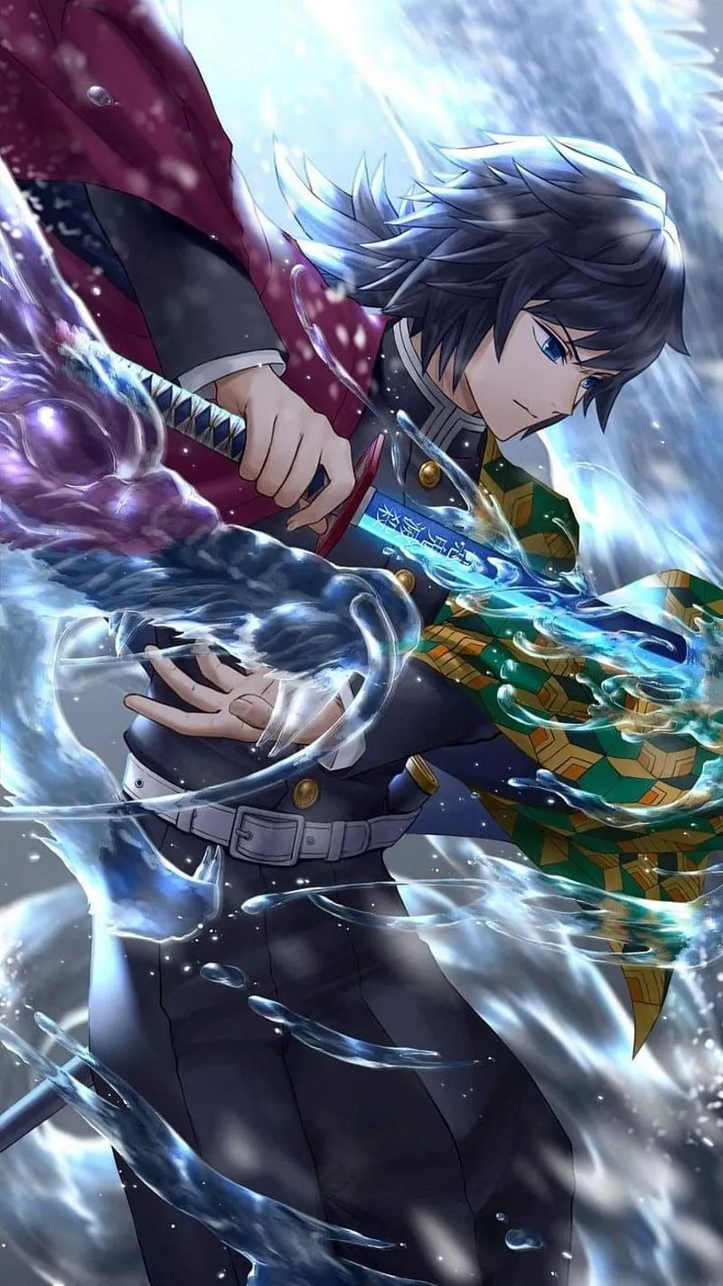 Demon slayer, anime, gods, magic, man