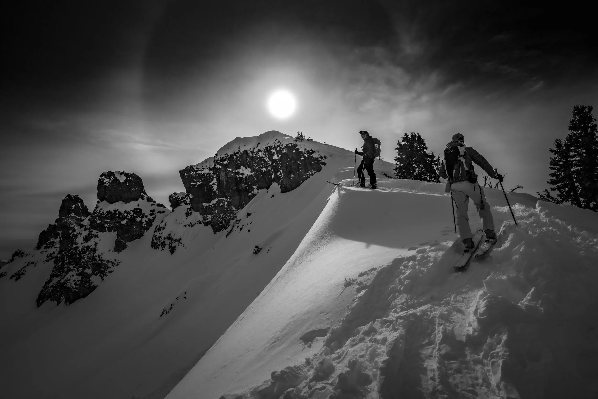 Ski Tour Castle Peak