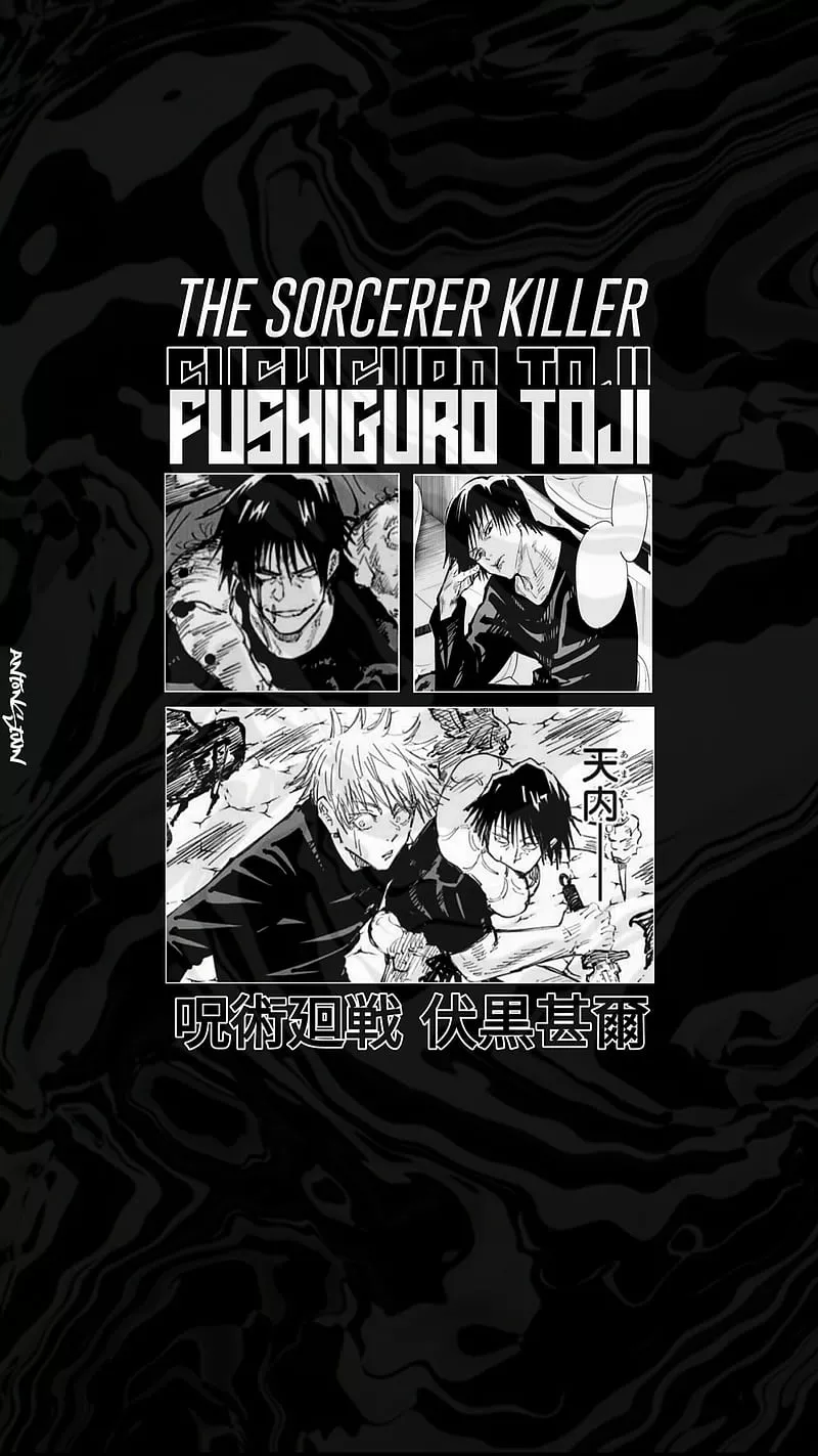 Fushiguro Toji jjk, toji zenin, jujutsu kaisen, toji fushiguro, anime, HD phone wallpaper