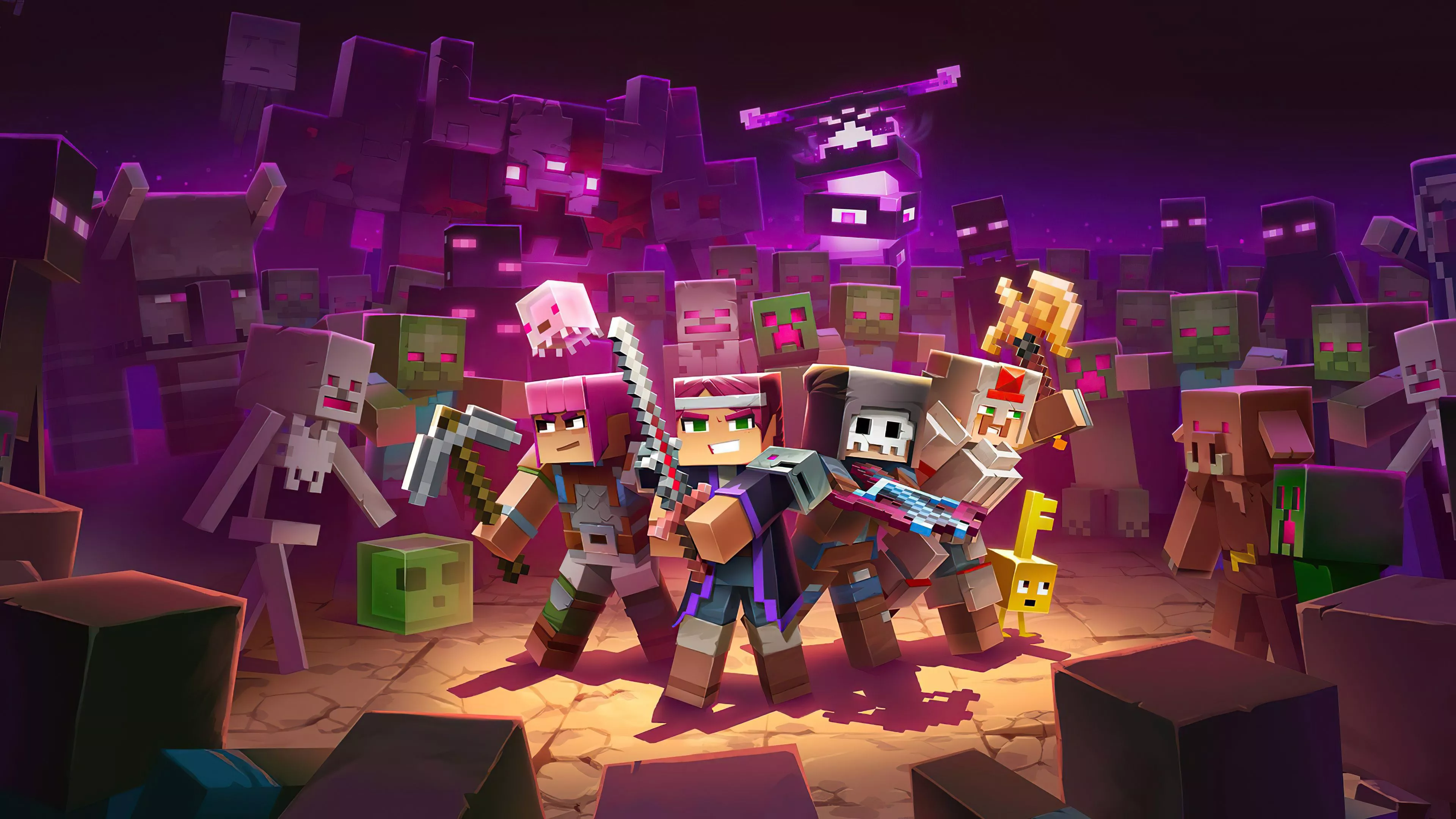 Minecraft Dungeons Ultimate Edition 4k Laptop HD , HD 4k Wallpaper Image, Background, Photos and Picture